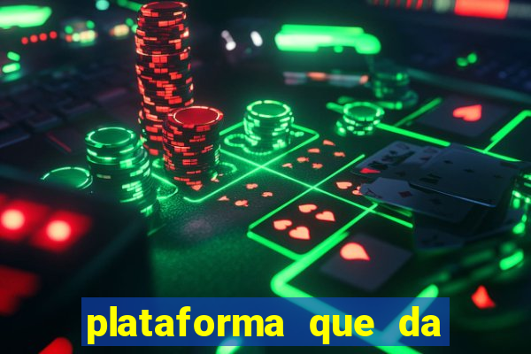 plataforma que da bonus no cadastro e saca no free